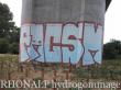 enlèvement de graffiti sur béton