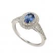 bague diamants saphir