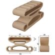 pour lattes de 63 mm