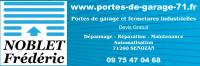 Actualité de NOBLET frédéric Promotion sur les portes de garage