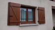 fenêtre pvc chêne doré