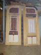 Restauration et remise en oeuvre de portes bois 