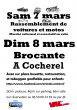 Marché associatif et artisanal et rassemblement auto