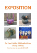 exposition de 4 créatrices, salle Duruy à Cluny