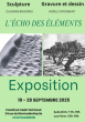 exposition "l'echo des éléments"