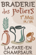 Braderie des potiers de La-Fare-en Champsaur 