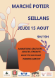 Marché potier de Seillans